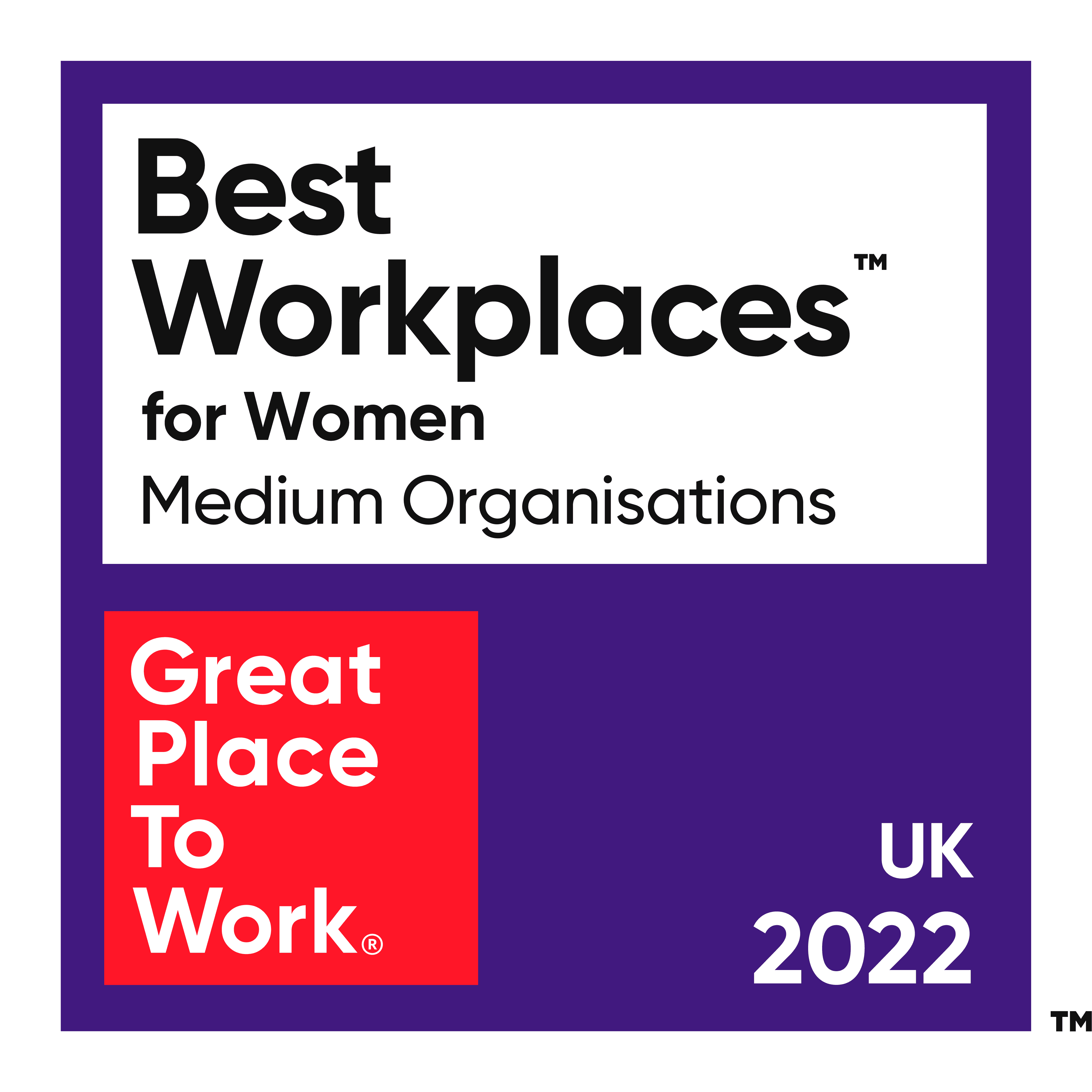 Best Workplaces for Women UK 2022