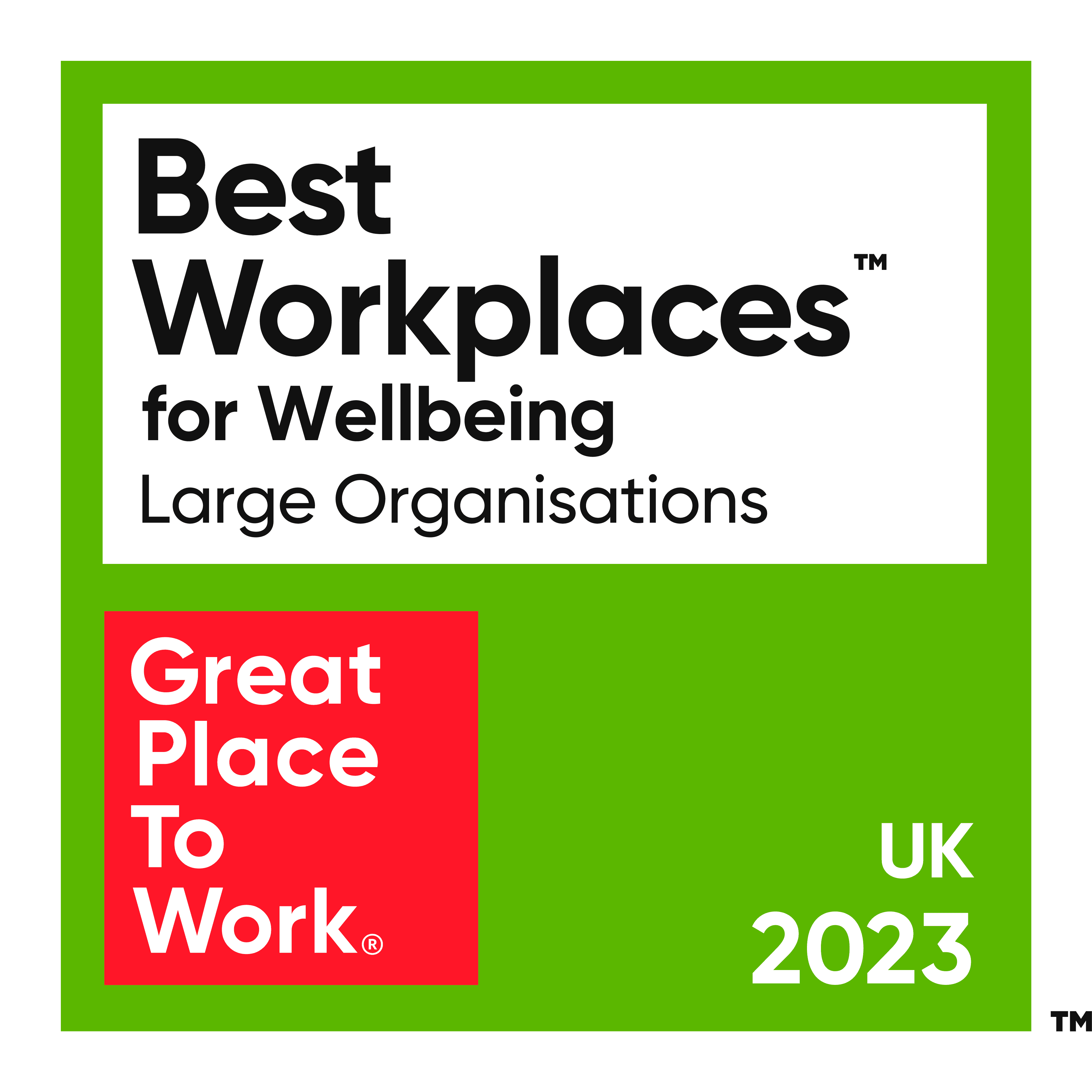 Best Workplaces for Wellbeing UK 2023